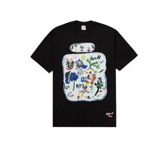 Supreme Yohji Yamamoto Paint Tee Black Small SHIPS NOW